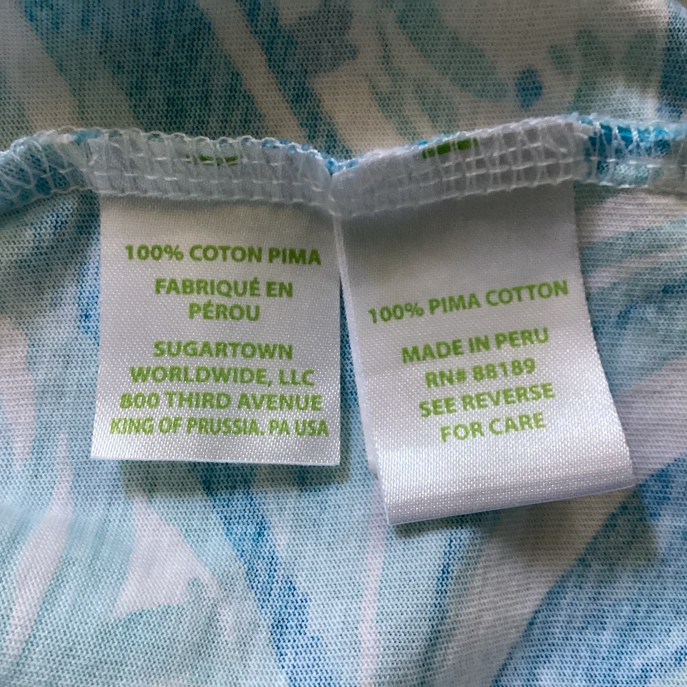 Lilly Pulitzer Women’s Windward Dress Blue Sea Ruffles Size XS - Picture 6 of 8